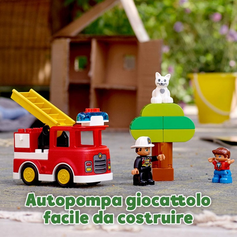 Caserma dei pompieri con luci e suoni – Lego® Duplo® – 10903 